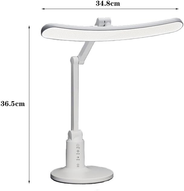LED Desk Lamp LED Desk Lamp, Touch Control Dimmable Desk Lamp, 3 Color Modes 4 Brightness Levels, Eye Protection Table Lamp with USB Charging Port, 45min Auto-timer Desk Lamp(3600mA)