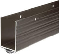 C.R. LAURENCE DB054DV36 CRL Dark Bronze Anodized Finish Wrap Around Door Shoe With Vinyl Weatherseal for 36' Door