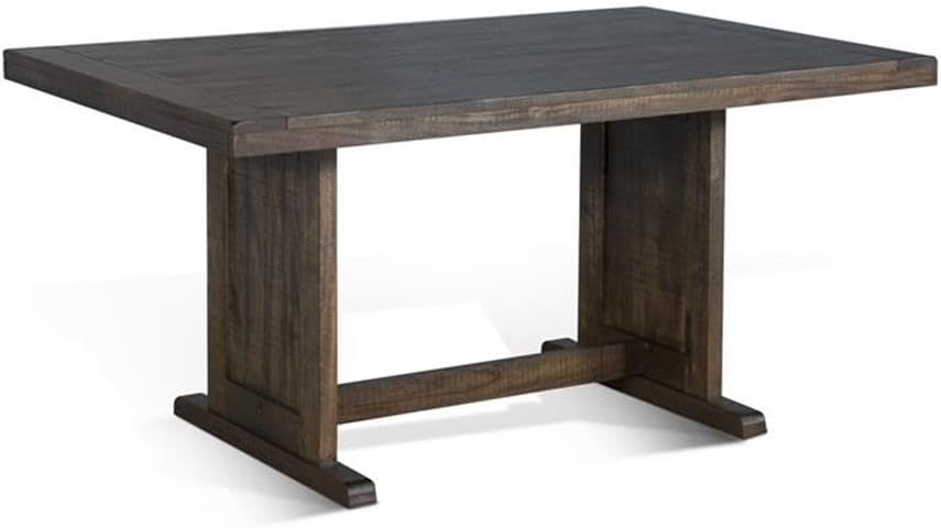 Pemberly Row 3-Piece Farmhouse Wood Breakfast Nook Set with Table, Hidden Storage, Planked Tops, Reversible Seating, in Tobacco Leaf Finish