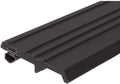 8' Bronze Finish Entry Door Flat Bar Astragal with Rubber Bulb Seal