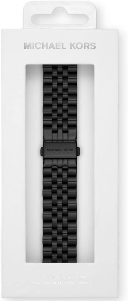 Michael Kors Band for Apple Watch; Stainless Steel Smart Watch Bands for Women; Compatible with Apple Watch 38mm, 40mm, 41mm
