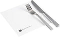 Restaurantware Luxenap 15.8 x 15.8 Inch Disposable Paper Napkins 800 Soft Linen-Feel Napkins - Air Laid Absorbent Pre-folded White Paper Napkins Durable For Dinner Parties And Events