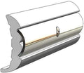 TACO Marine V21-9659WHC20D Rigid Vinyl Rub Rail - 5/8' W x 1-5/8' H x 20' L, Frosty White