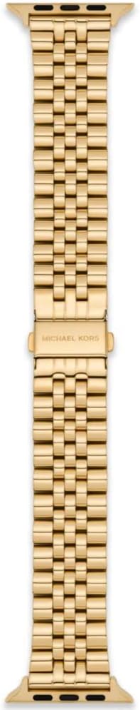 Michael Kors Band for Apple Watch; Stainless Steel Smart Watch Bands for Women; Compatible with Apple Watch 38mm, 40mm, 41mm