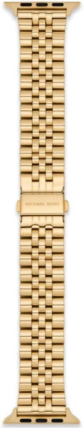 Michael Kors Band for Apple Watch; Stainless Steel Smart Watch Bands for Women; Compatible with Apple Watch 38mm, 40mm, 41mm