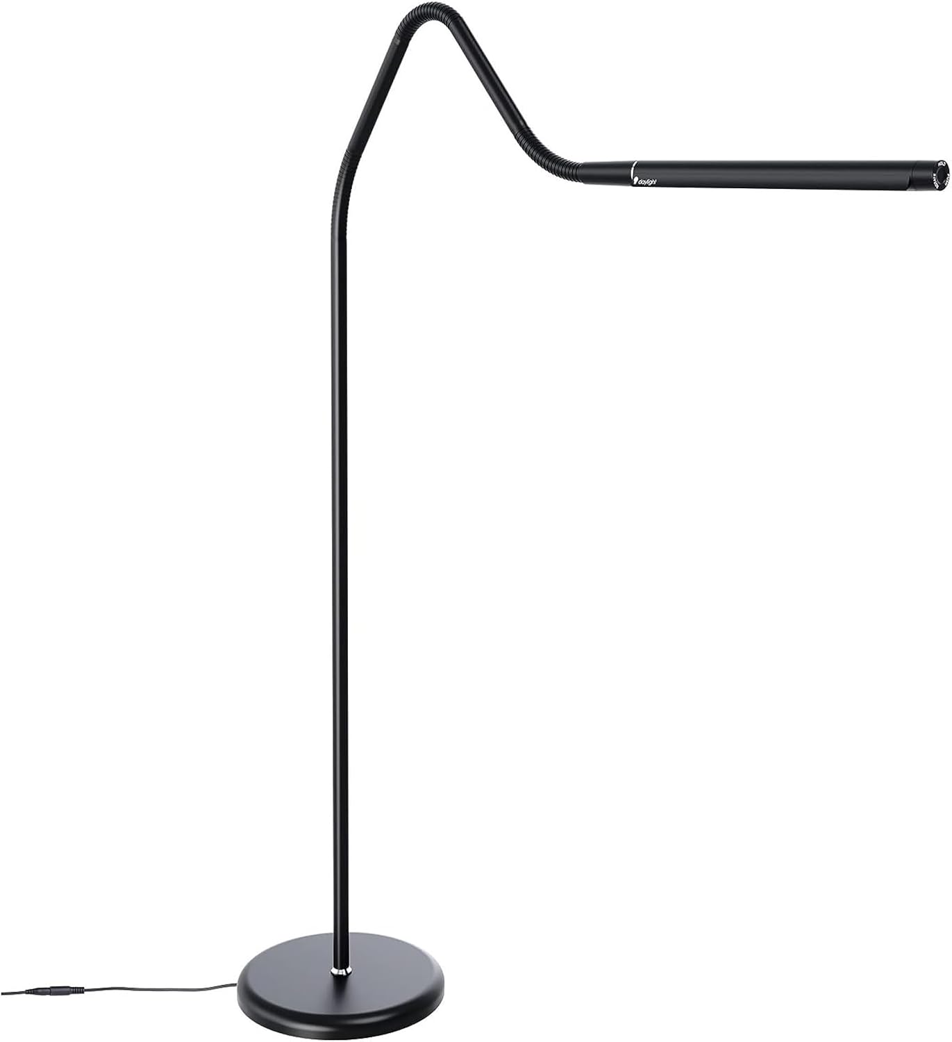Daylight Electra U35231 Floor Lamp Modern Design, Adjustable Color Temperature Cool, Warm, Black, 1 Count
