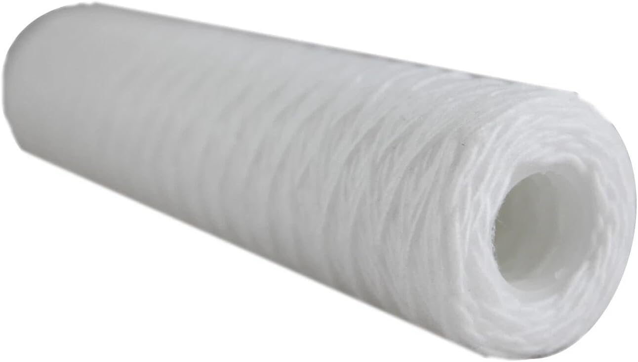 for 10 x 2.5 Inch 30 Micron String Wound Polypropylene Sediment Water Filter 12 Pac