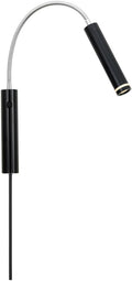 Adesso 3172-01 Eos Wall Lamp, Black Finish