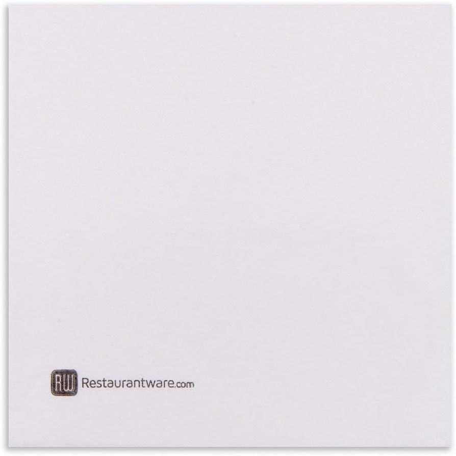 Restaurantware Luxenap 15.8 x 15.8 Inch Linen-Feel Napkins 600 airlaid Disposable Napkins - Sustainable Durable White Paper Square Paper Napkins For All Kinds Of Events