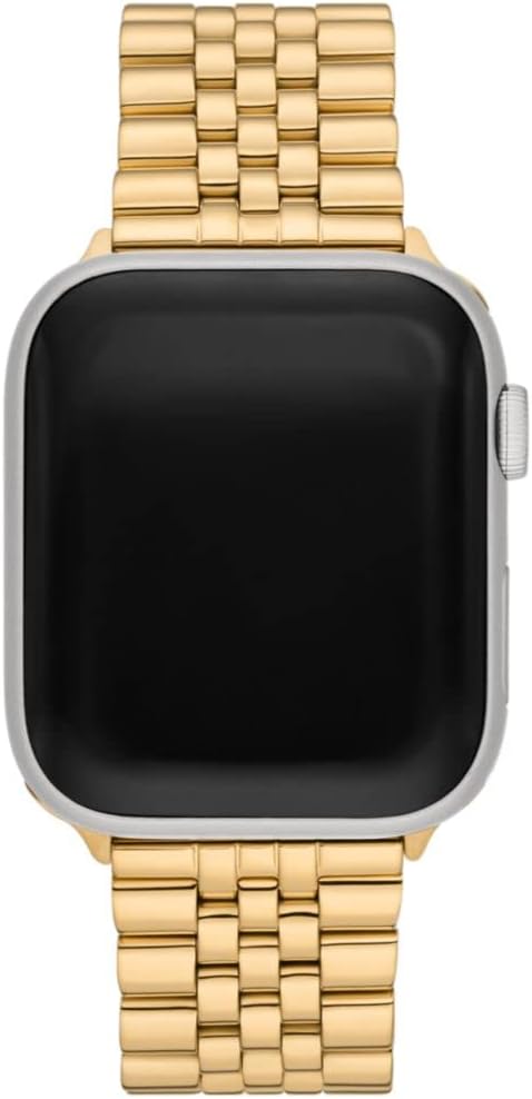 Michael Kors Band for Apple Watch; Stainless Steel Smart Watch Bands for Women; Compatible with Apple Watch 38mm, 40mm, 41mm