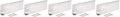 M-D Building Products 68593 1-3/4x36-Inch Aluminum Weatherstrip Door Bottom with Mill/Vinyl Finish (5-(Pack))