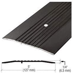 CRL 48D72 5' Bronze Commercial Saddle Threshold - 73' Length