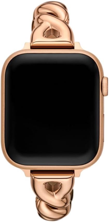 kate spade new york Designer Interchangeable Stainless Steel Band Compatible with Your 38/40/41mm Apple Watch Series 9/8/7/6/5/4/3/2/1/SE