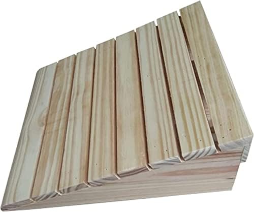 Portable Non-Slip Dog Ramps for Cars | Wooden Door Threshold Ramps for Wheelchairs, Walkers, Bikes & Scooters | Ideal Curb Access Solution