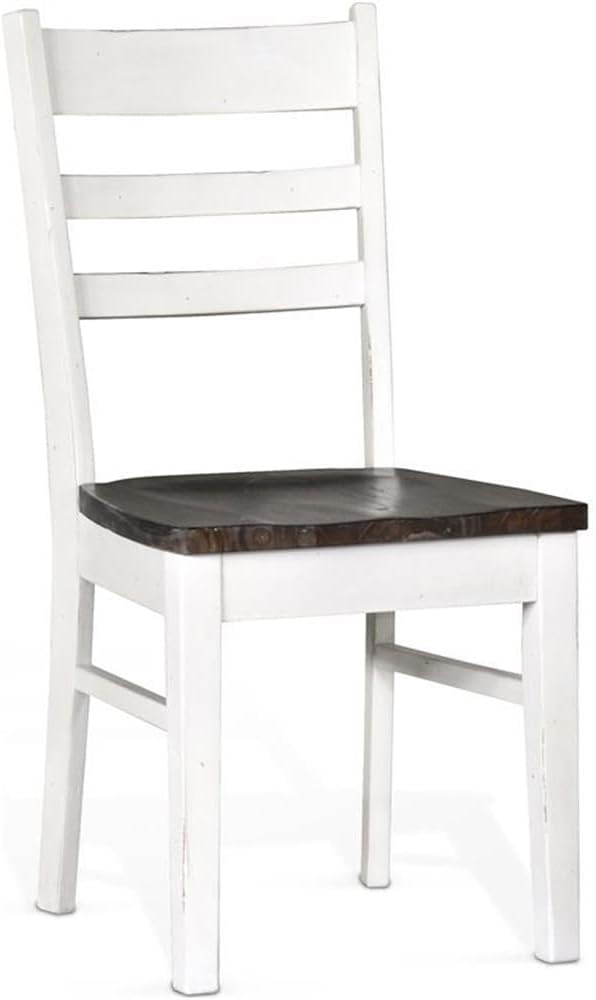 Pemberly Row 4-Piece Farmhouse Wood Breakfast Nook Set with Hidden Storage, Reversible Seating, Great for Small Spaces, in White & Brown Finish