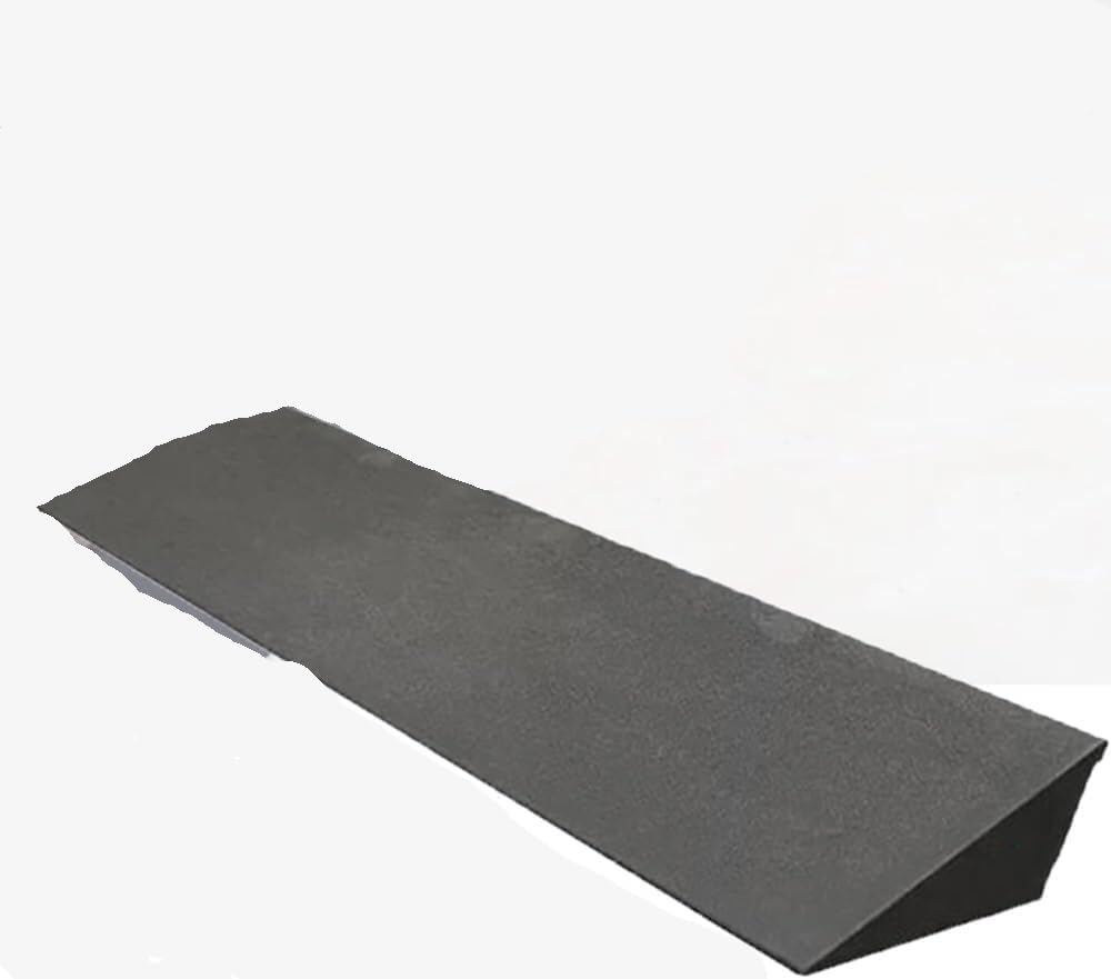 Non-Slip Doorway Threshold Ramp for Wheelchairs - 1 Inch & 2 Inch Rise, Durable Sill Ramp for Easy Access(50 * 10 * 3cm)