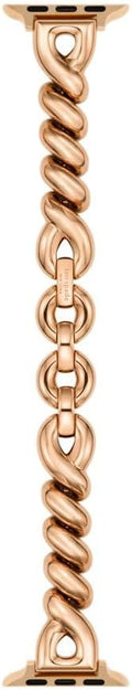 kate spade new york Designer Interchangeable Stainless Steel Band Compatible with Your 38/40/41mm Apple Watch Series 9/8/7/6/5/4/3/2/1/SE