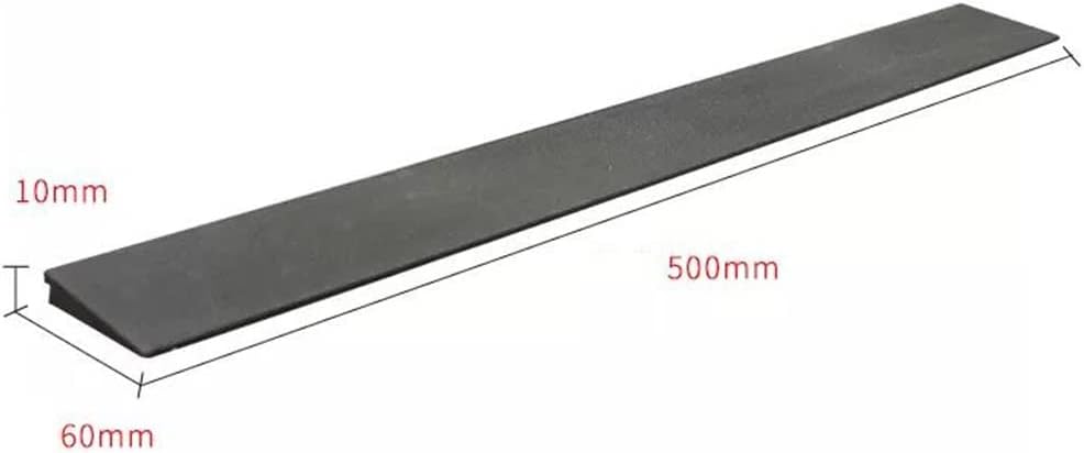 Non-Slip Doorway Threshold Ramp for Wheelchairs - 1 Inch & 2 Inch Rise, Durable Sill Ramp for Easy Access(50 * 6 * 1cm)
