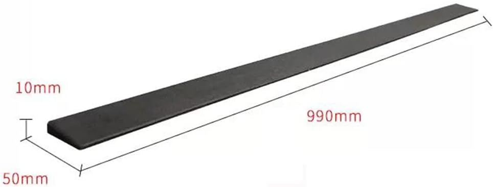 Non-Slip Doorway Threshold Ramp for Wheelchairs - 1 Inch & 2 Inch Rise, Durable Sill Ramp for Easy Access(99 * 5 * 1cm)