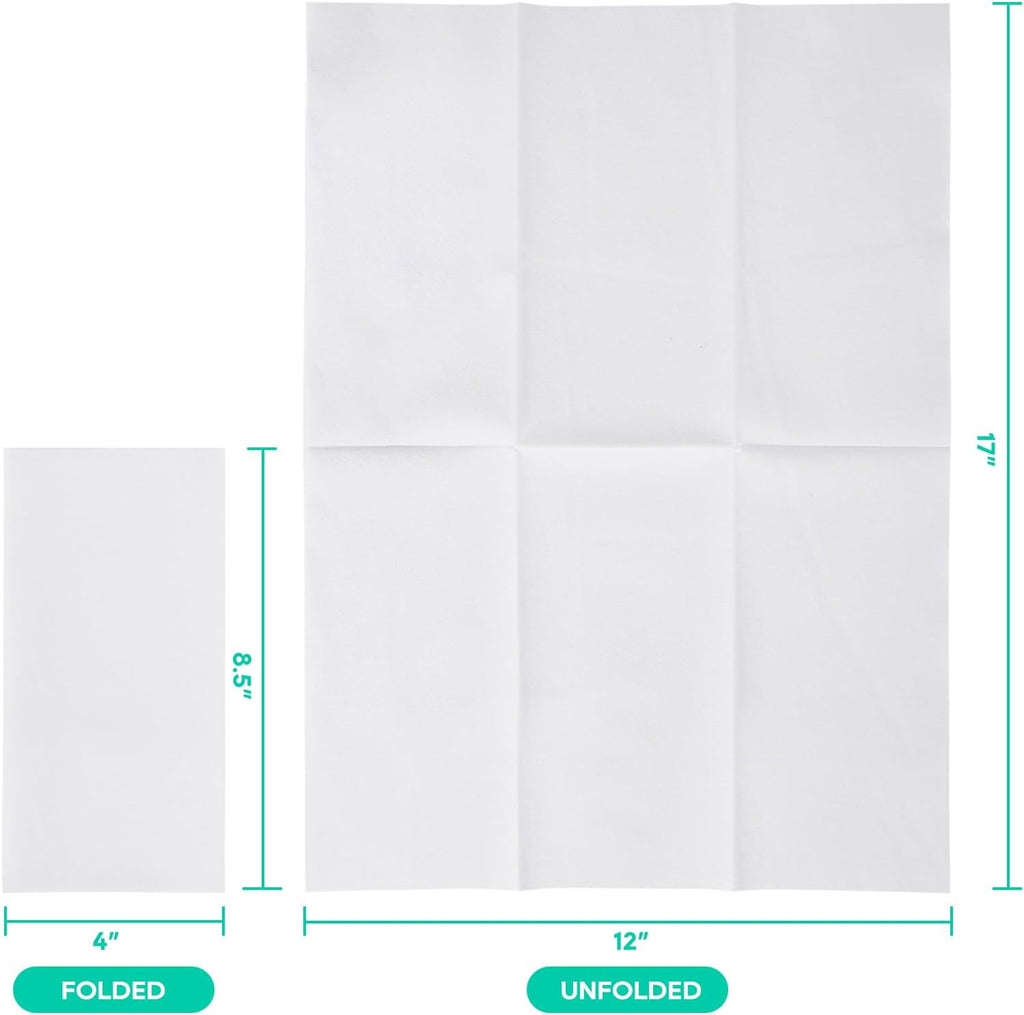 1000PACK Disposable Hand Towels for Bathroom, Soft and Absorbent Paper Guest Towels Disposable Decorative Bathroom Hand Napkins for Kitchen, Parties, Weddings, Dinners