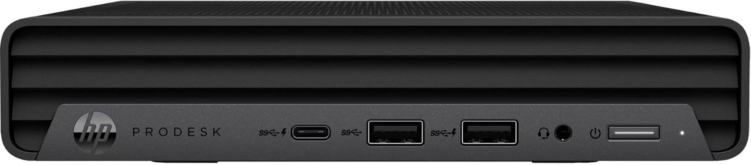HP Business PC ProDesk 600 G6 Desktop Mini Computer - Intel Core i5 10th Gen i5-10500T (6 Core) Up to 3.80 GHz - 16 GB RAM DDR4 SDRAM - 512 GB M.2 PCI Express NVMe SSD - windows 11 Pro (Renewed)