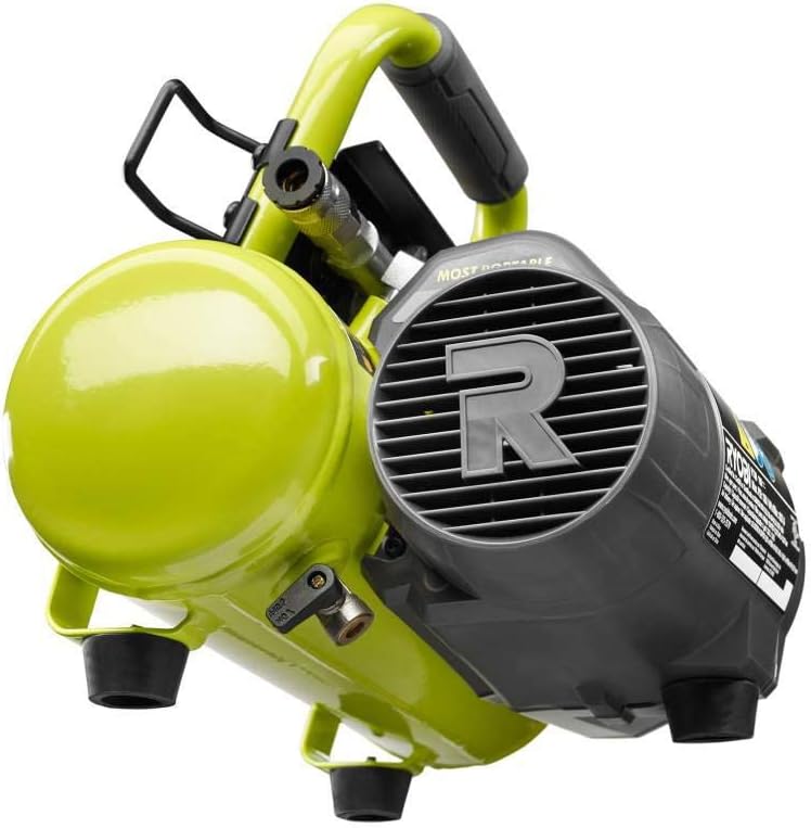 ONEAND 1 GAL. 120 PSI Portable 18V Horizontal AIR Compressor 0.5 CFM at 90 PSI