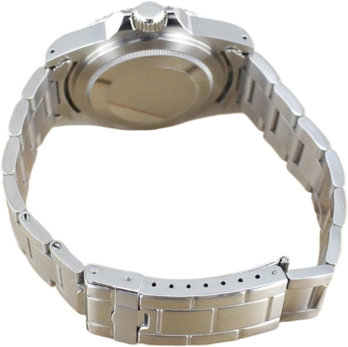 38MM Watch Cases Sapphire Glass Compatible For NH35 NH36 4R36 NH38 NH70 Uni-directional Bezel Watch Accessories
