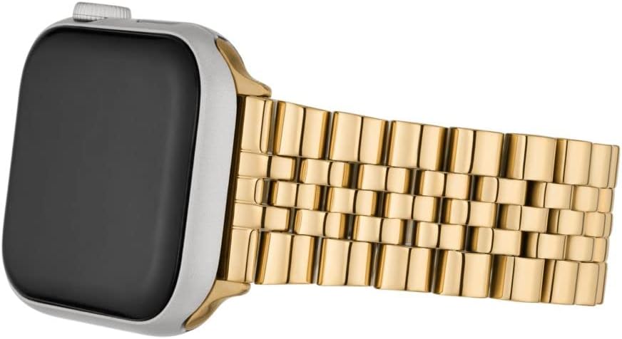 Michael Kors Band for Apple Watch; Stainless Steel Smart Watch Bands for Women; Compatible with Apple Watch 38mm, 40mm, 41mm