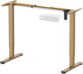 ErGear Electric Stand up Desk Frame,4 Memory Height Settings Height Adjustable Table Legs, Sit Stand Desk Frame Up to 47.2', Ergonomic Standing Desk Base Workstation, Gold Frame Only
