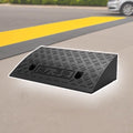 Rubber Curb Ramps, Non-Slip Doorway Threshold Ramp for Wheelchair Ramp(Black,H 5cm/2')