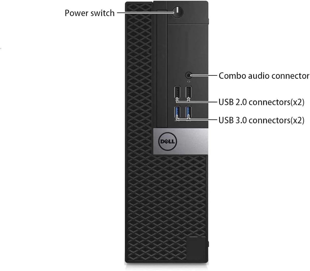 Dell OptiPlex 7040 SFF Desktop PC with 27' FHD Monitor, RGB Headset, Intel Core i5-6500, 16GB RAM, 512GB SSD, Keyboard, Mouse, USB WiFi & Bluetooth, Windows 11 Pro (Renewed)