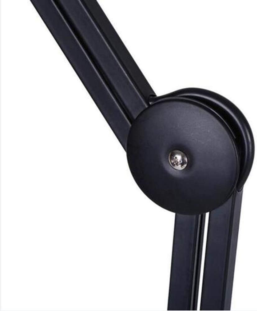Magnifier, 5X Magnifying Glass Clamp Lamp Lens,30LED Adjustable Swivel Arm Utility Light,Desk, Table, Task, Craft, Jewelry,Sewing,Workbench- Black