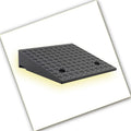 Wheelchair ramp, 2' 8' Rise Non-Slip Wheelchair Threshold Ramp Heavy Duty Driveway Ramps For Doorway Sidewalk Garage(H 17 CM/6.7')