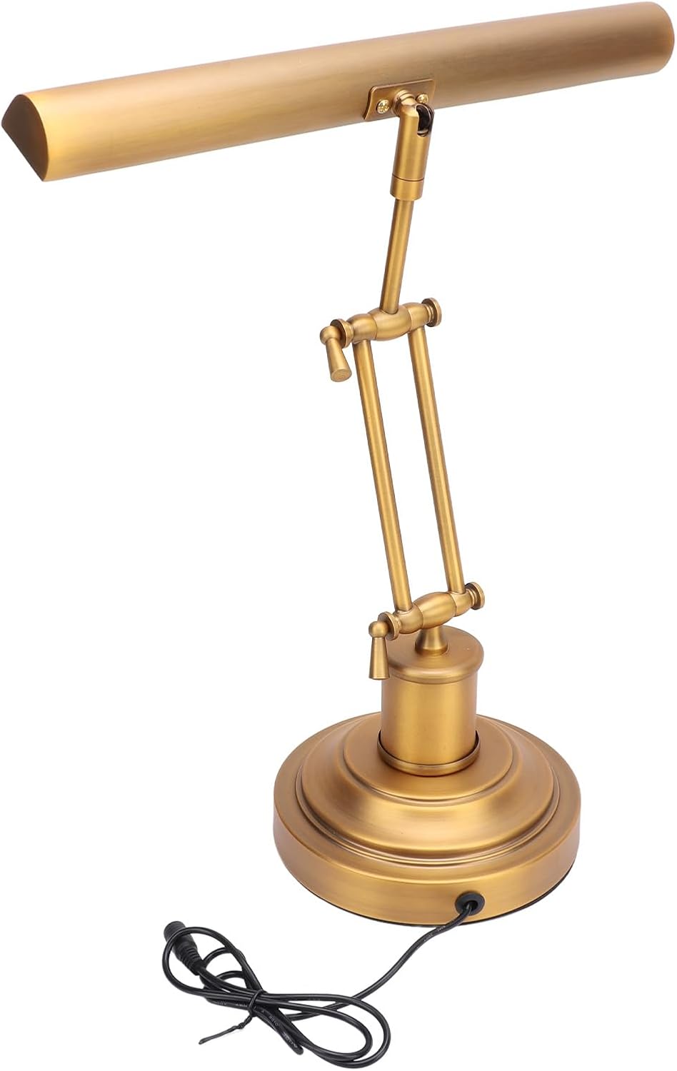 Gugxiom Piano Light Lamp for Upright Piano, 12W LED Table Lamp with Brightness Adjustable 3000K to 6000K, Music Stand Light for Piano, Home Office (US Plug)