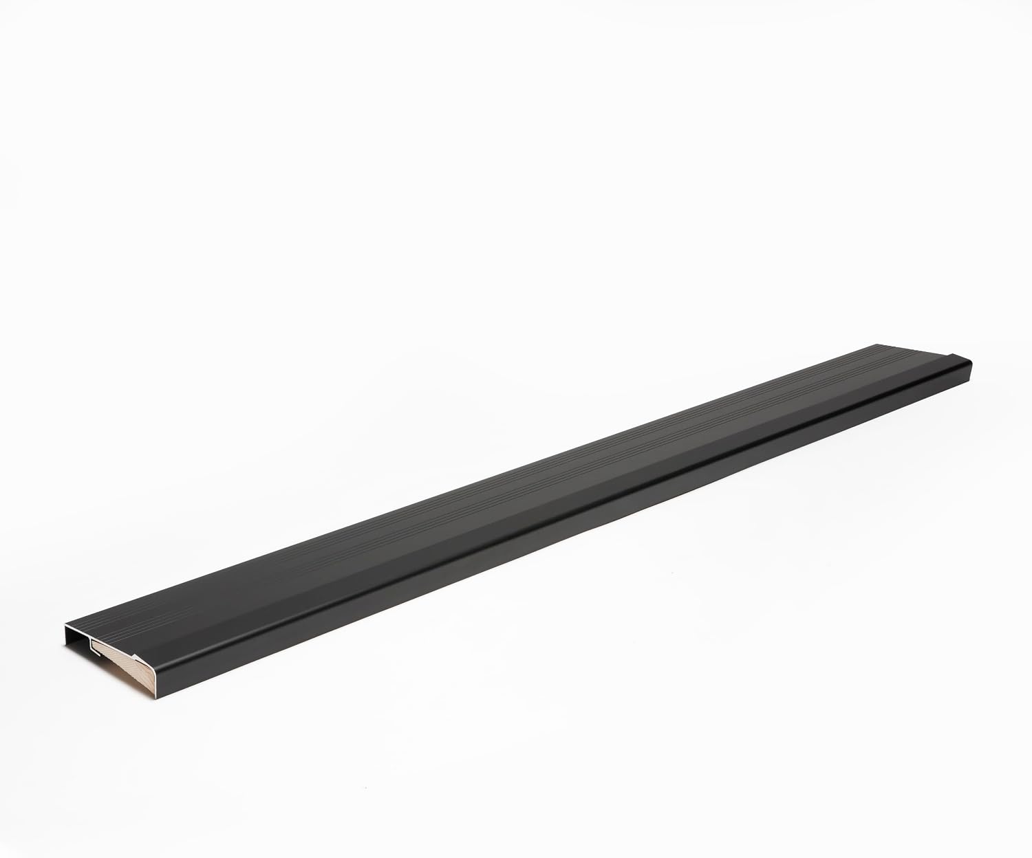 Premium Inswing Threshold with Exterior Long Cover Aluminum Sill with Wood Insert for Sealing Gap Under/Replacement Under Threshold Different Sizes Available. (72 inch Small Gap)
