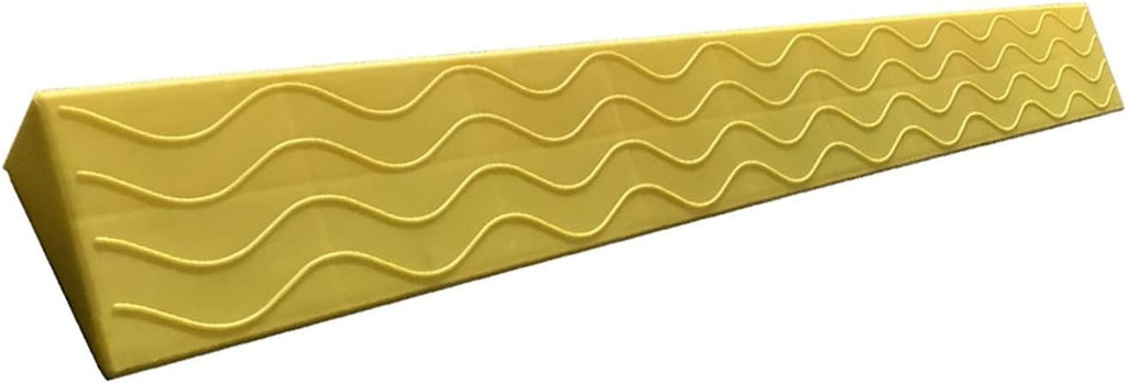 Threshold Ramp Used for Thresholds, Doorways and Bathroom, for Self-Balancing Hoverboards, Power Chairs, and Mobility Scooters (Color : Yellow, Size : 3.5cm)