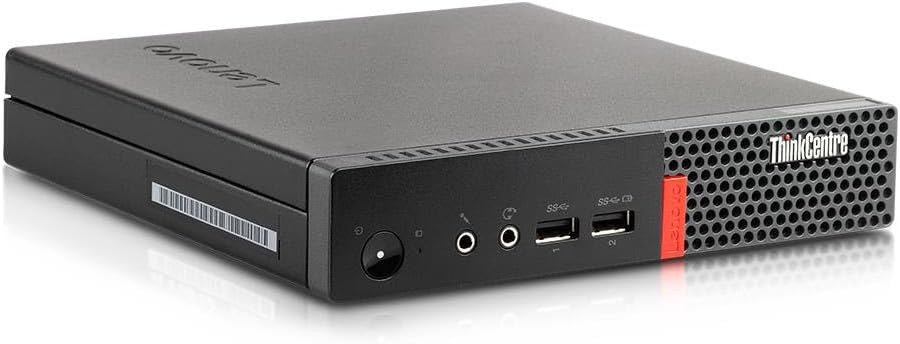 Lenovo ThinkCentre M710Q Tiny Desktop Computer, 7th Gen Intel Core i5-7400T, 16GB DDR4 RAM, 256GB SSD, DisplayPort, WiFi, BT Keyboard ＆ Mouse, Windows 11 Pro (Renewed)