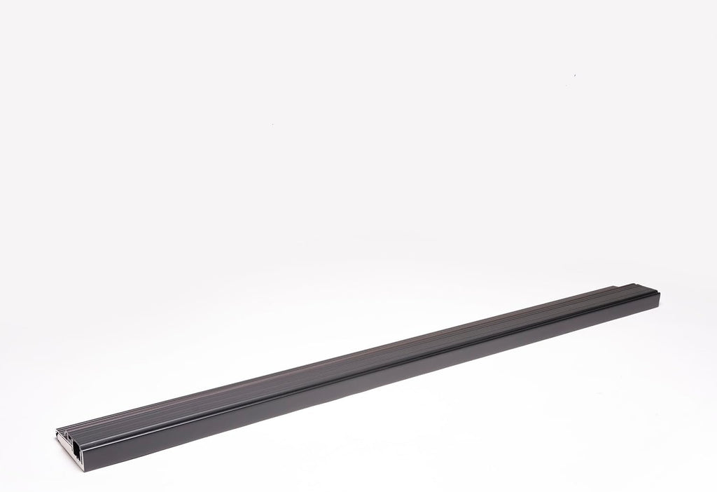 Heavy Duty Black Aluminum Outswing Door Threshold – 4-9/16' Width x 1-3/8' Height – Weatherproof, Energy Efficient, Easy Install – Commercial & Residential Use (36 inch)