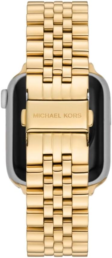 Michael Kors Band for Apple Watch; Stainless Steel Smart Watch Bands for Women; Compatible with Apple Watch 38mm, 40mm, 41mm
