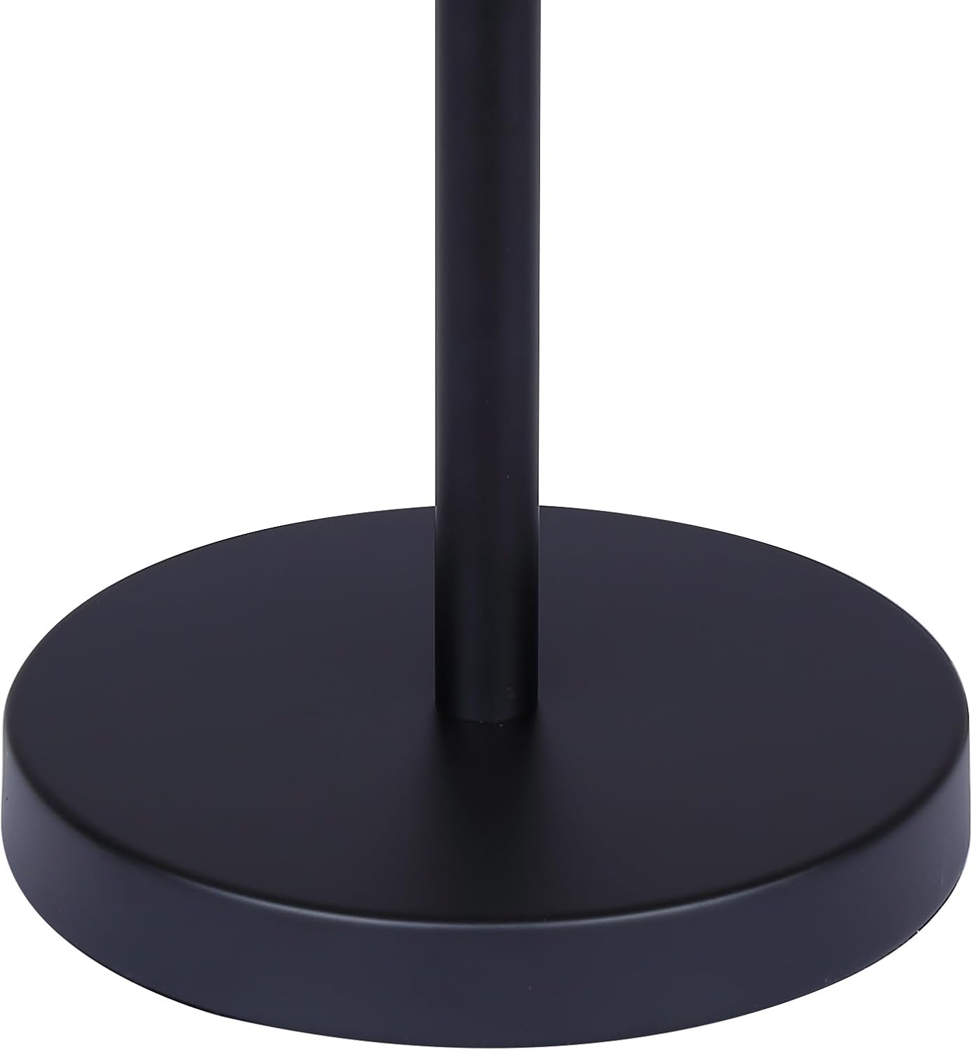 Canarm Bellamy Table Lamp, 22-Inch Rustic Black with Rattan Shade and Tri-Light Switch for Living Room or Bedroom Lighting