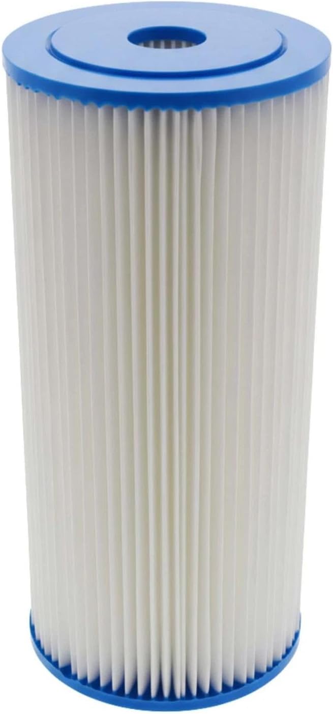 for 10 x 4.5 Inch 5 Micron Pleated Polyester Sediment Water Filter 4 Pack