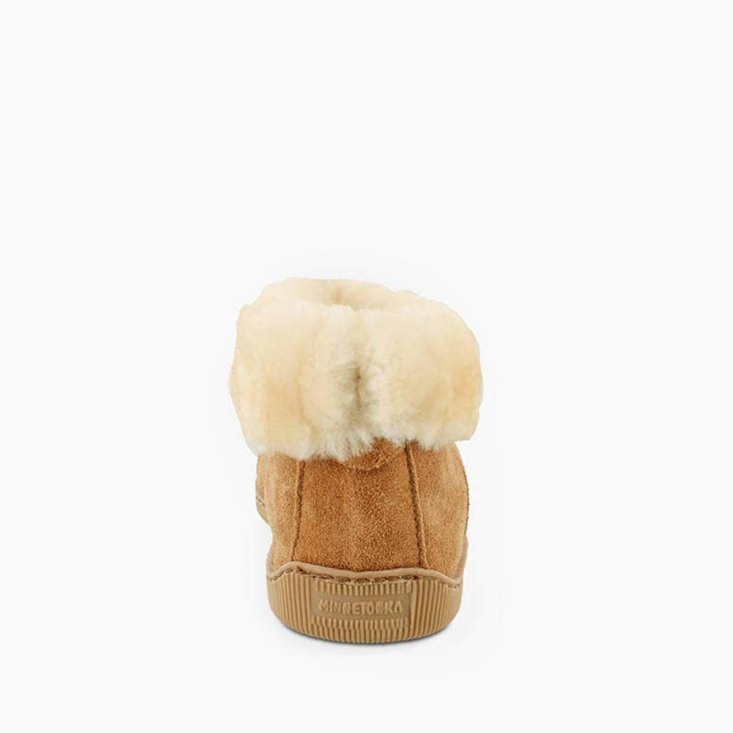 Minnetonka Men's Sheepskin Ankle Boots