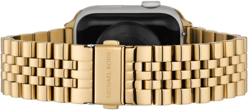 Michael Kors Band for Apple Watch; Stainless Steel Smart Watch Bands for Women; Compatible with Apple Watch 38mm, 40mm, 41mm