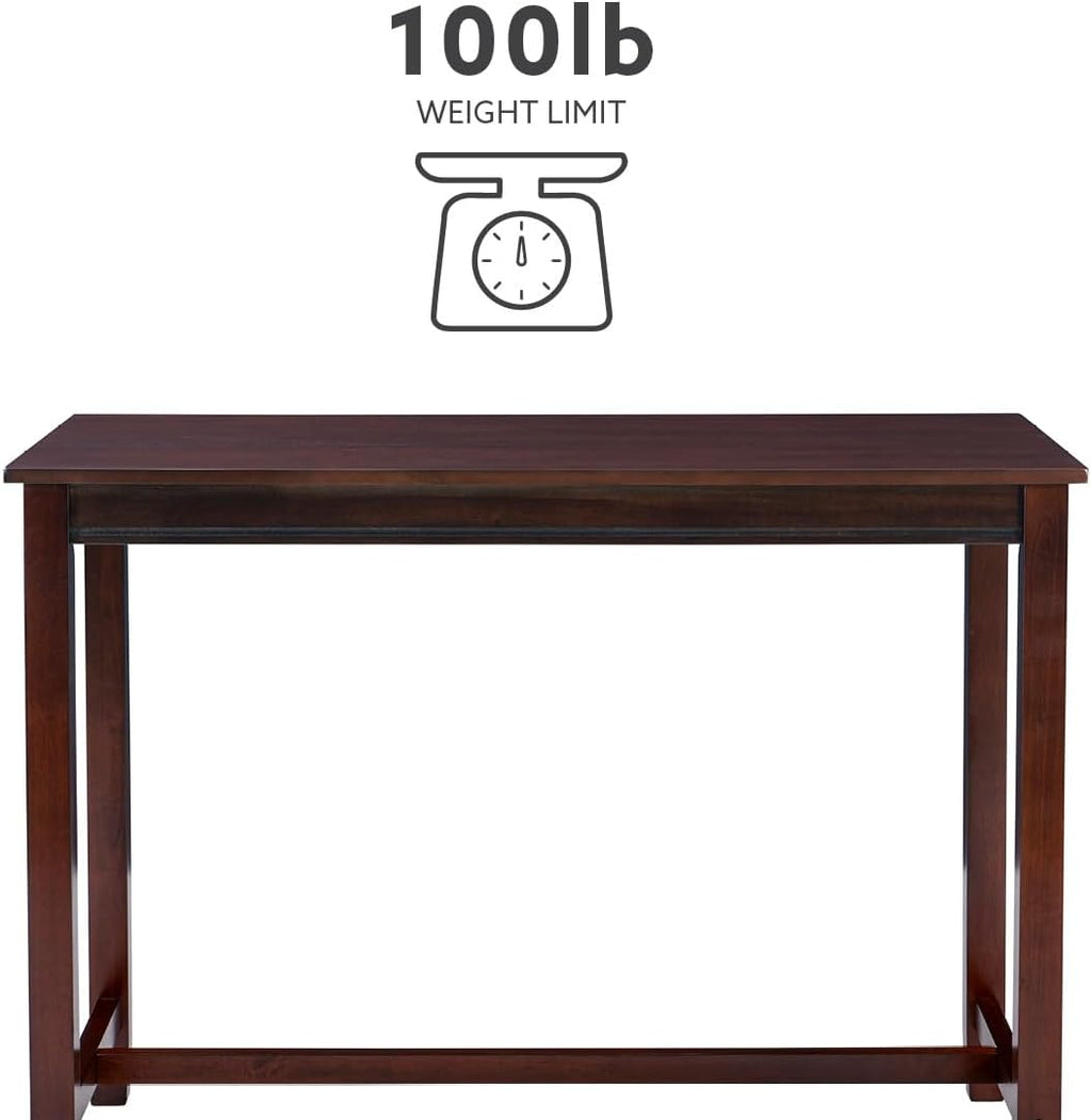 Linon Claridge Dark Espresso 36 inch Height Bar Table