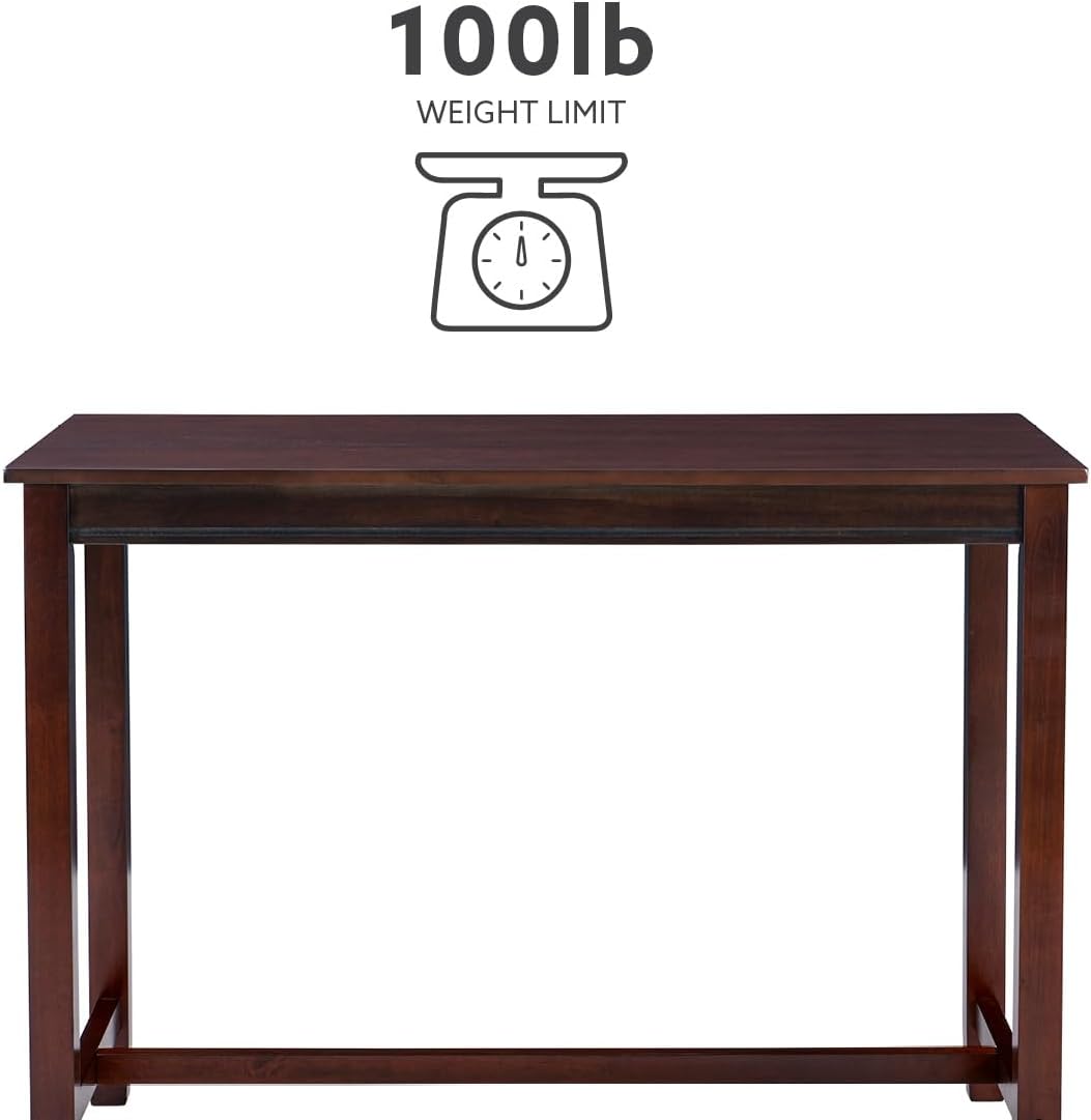Linon Claridge Dark Espresso 36 inch Height Bar Table