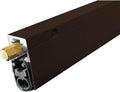 Dark Bronze/Heavy Duty/Fire Rated/Surface Automatic Door Bottom with Double Jacket Solid Rubber Extrusion (7763DB), SMS #8 x 1-1/2'' Supplied, (29/32'' W x 1-29/32'' H x 32'' L)