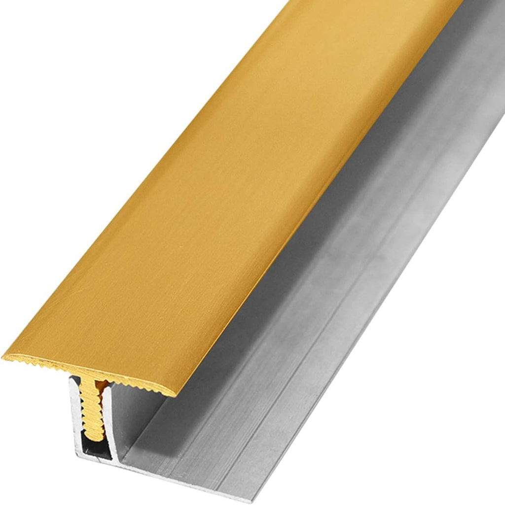 Transition Strip Gap Covering Brass Transition Strips, Seam for Wooden/Laminate/Tile, Decorative Doorway Threshold Bar, Metal Door Flooring Strip,