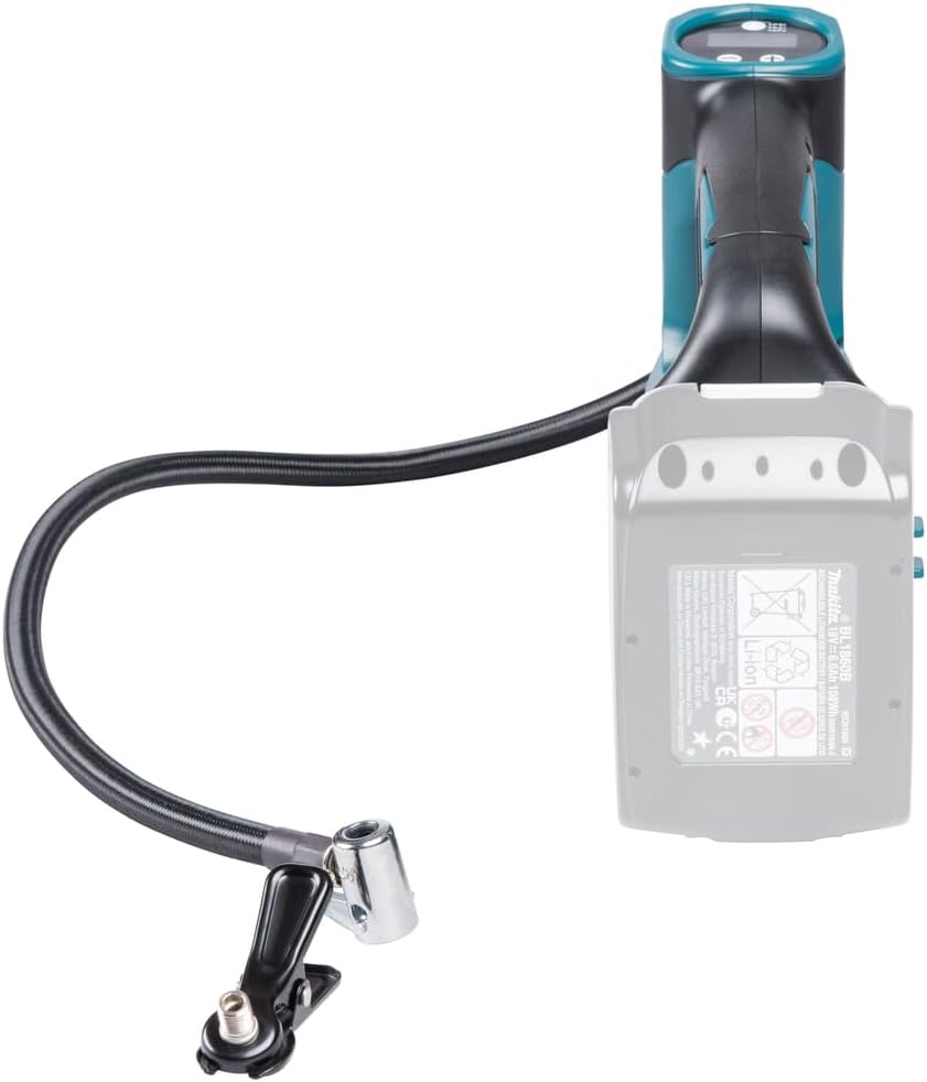 Makita DMP180Z 18V Li-ion LXT Inflator - Batteries and Charger Not Included, Blue/Silver, M