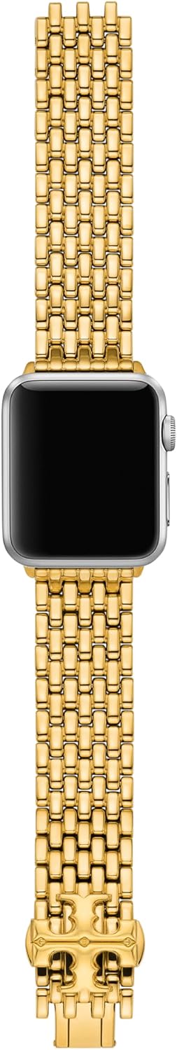 Tory Burch Women's Eleanor 38/40/41/42mm and 42/44/45/46mm Stainless Steel Band for Apple Watch®