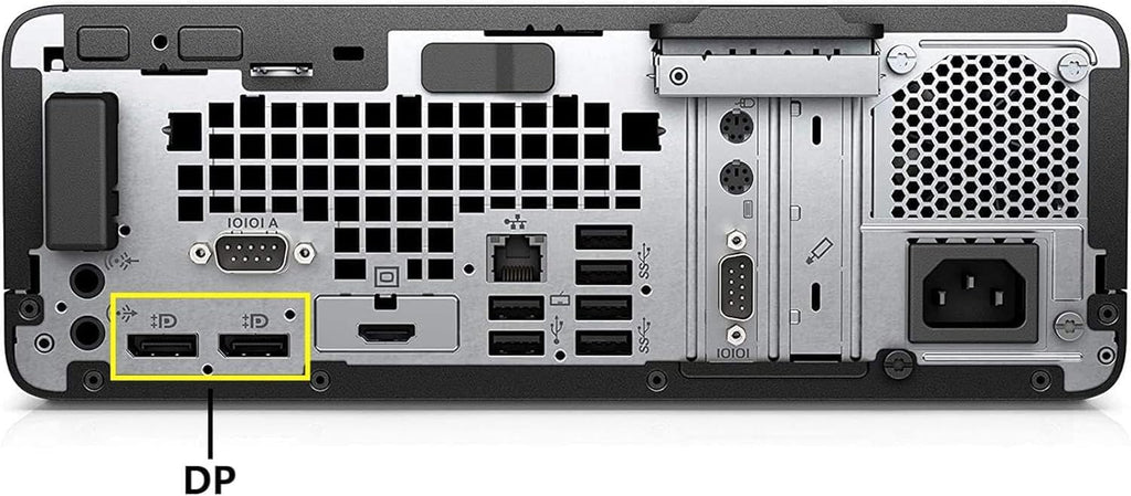 HP ProDesk 600 G4 SFF Desktop PC, Core i5-8500, 8 GB RAM, 256 GB SSD, Keyboard & Mouse, USB WiFi, USB BT, Windows 11 Pro (Renewed)